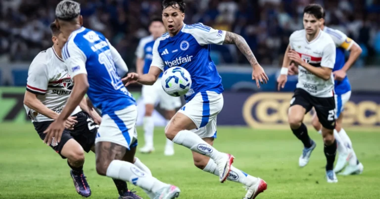 Cruzeiro 1 x 0 São Paulo: veja quem foi eleito o melhor em campo