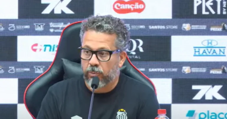 Cléber Xavier abre o jogo sobre desempenho do Santos contra o Juventude