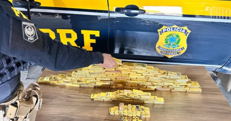 Empresário é preso com barras de ouro avaliadas em R$ 60 milhões escondidas em Hillux