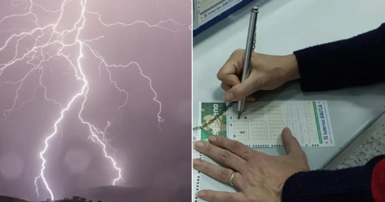 Mega-Sena: ganhador de quase R$ 100 milhões tinha 50 vezes mais chances de ser atingido por raio