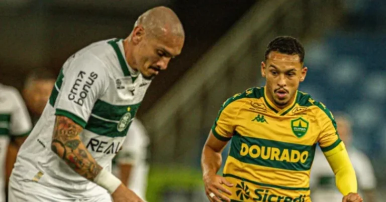 Cuiabá vence Coritiba e se aproxima do G4 da Série B