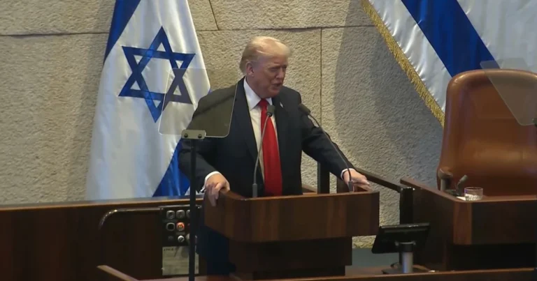 Em discurso em Israel, Trump diz estar pronto para acordo de paz com o Irã