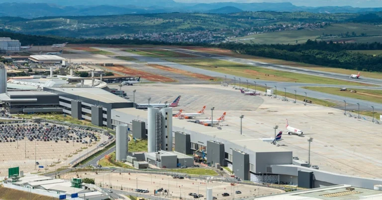 Confins é o quarto aeroporto de médio porte mais pontual do mundo