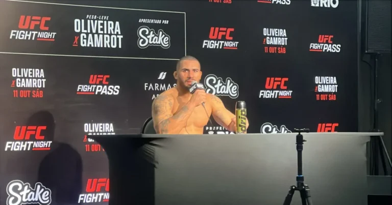 Com nocaute sensacional, mineiro é destaque do card preliminar do UFC Rio